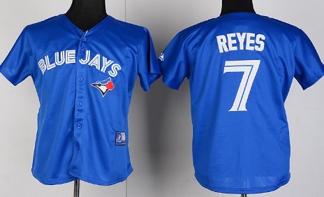 Toronto Blue Jays #7 Jose Reyes 2012 Blue Womens Jersey 