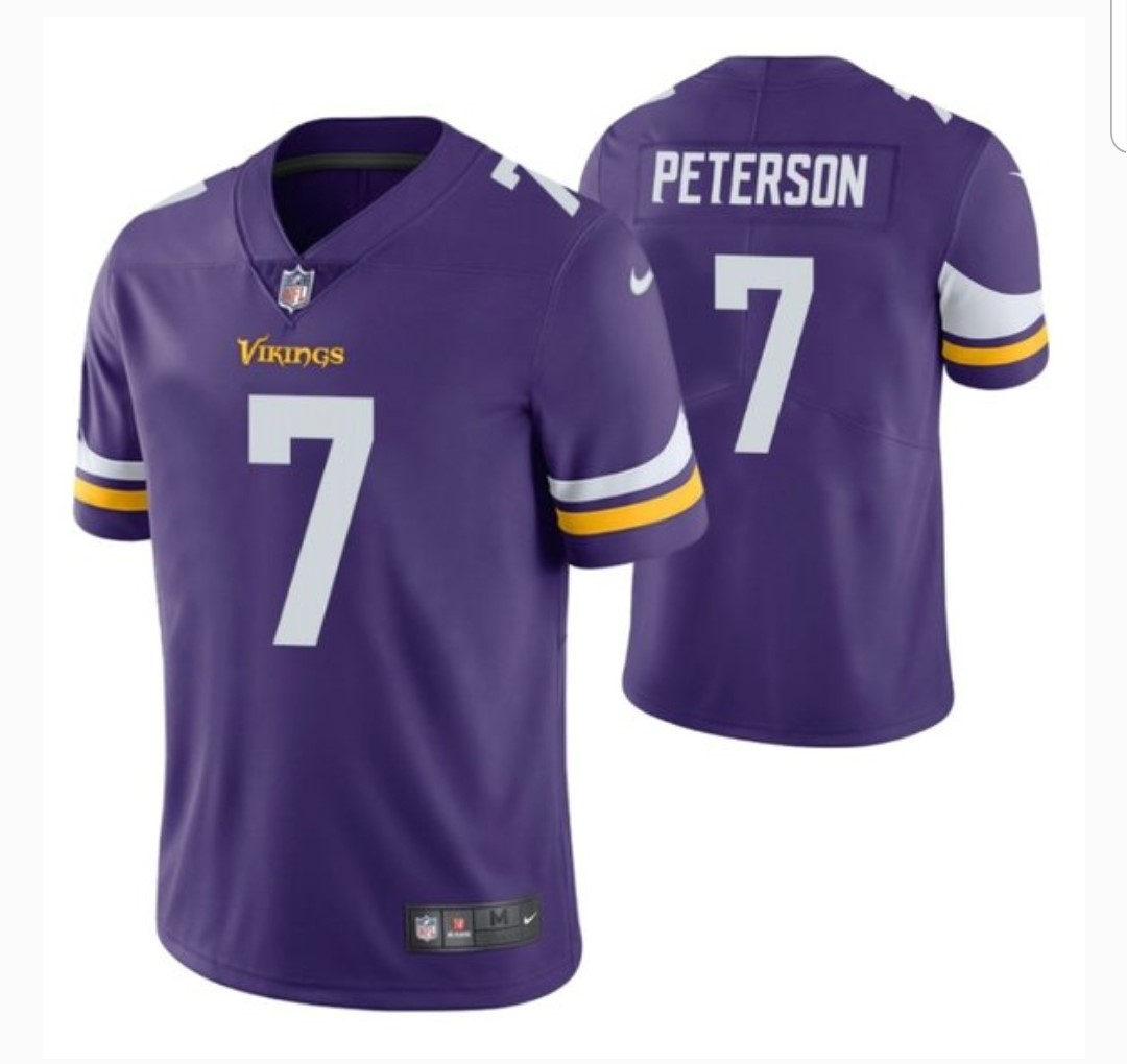 Minnesota vikings jersey peterson Outlet