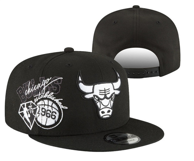 Chicago Bulls 2025 Stitched Snapback Hats 0133