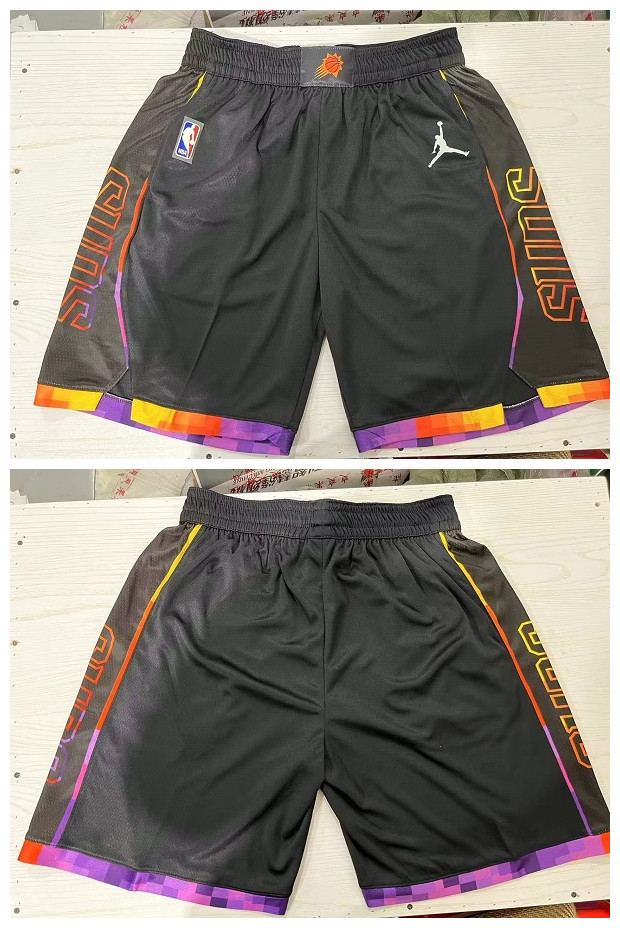 Men's Phoenix Suns Black Shorts