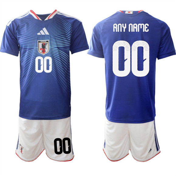 Men's Japan Custom 2026 Blue Home Soccer Jersey Suit