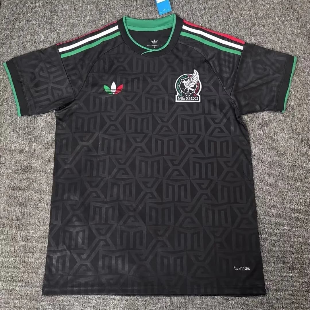 Men's Mexico 2026 Blank Black Jersey