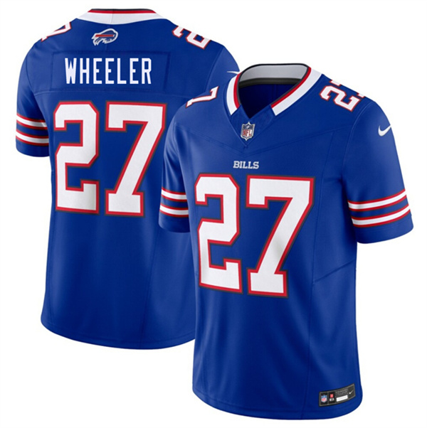 Men's Buffalo Bills #27 Ian Wheeler Blue 2026 F.U.S.E. Vapor Untouchable Limited Football Stitched Jersey